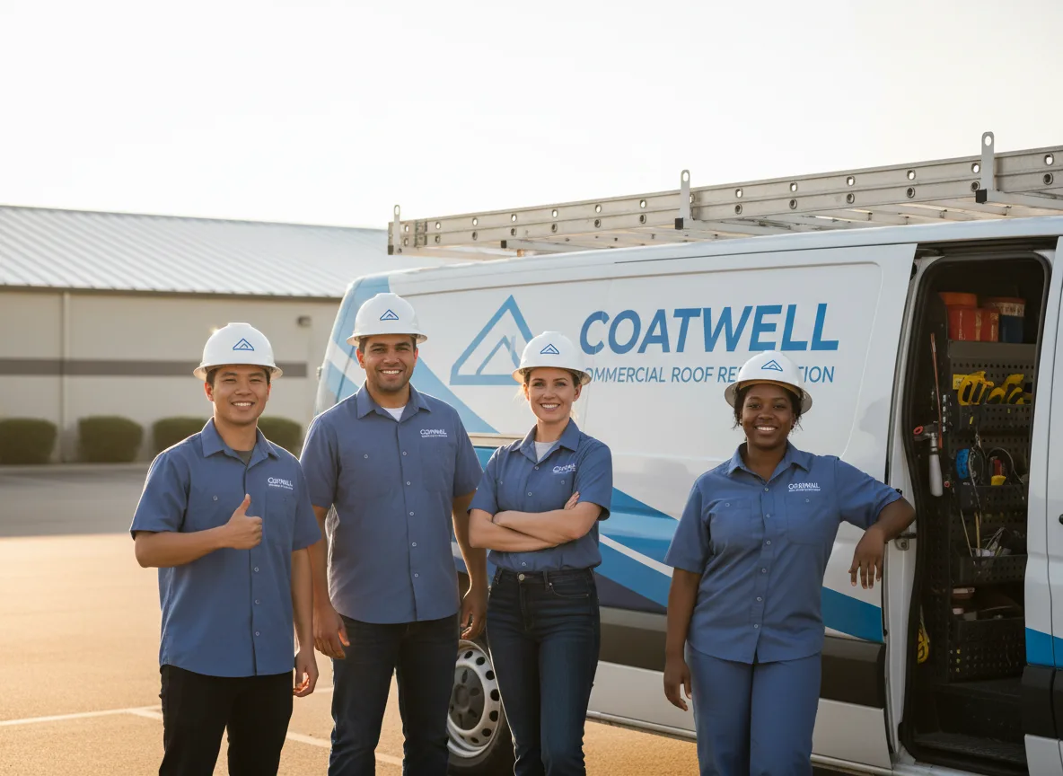 Commercial roof coating company in Snover, MI